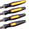 2pcs/4pcs Motorcycle LED Turn Signal Light Universal Flowing Light