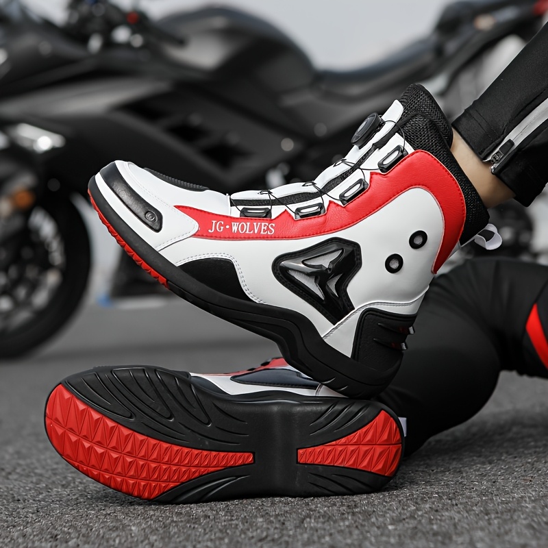 JGWOLVES motorcycle boots motorcycle shoes Men's boots - Image 2