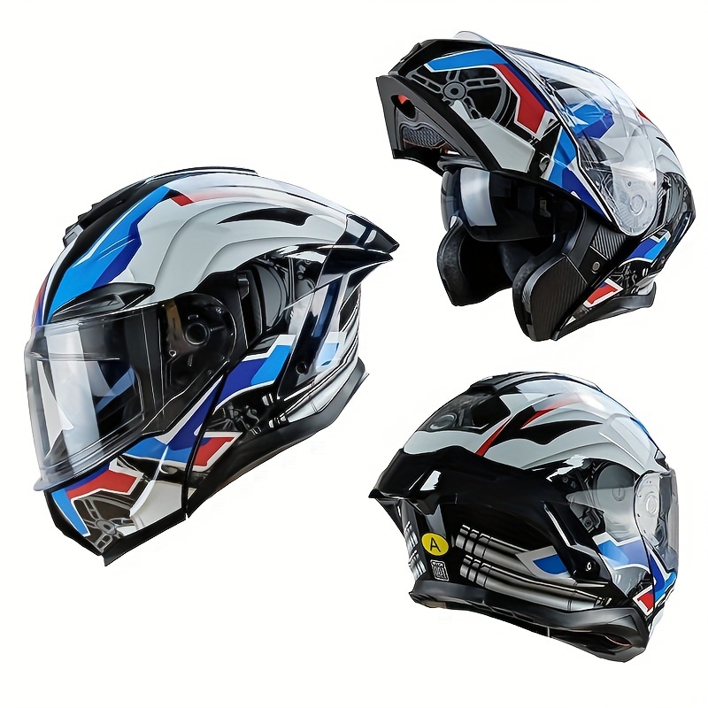 Dual Visor Motorcycle Helmet
