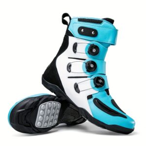 Men'S Motorcycle Riding Boots - High Top, Street Style