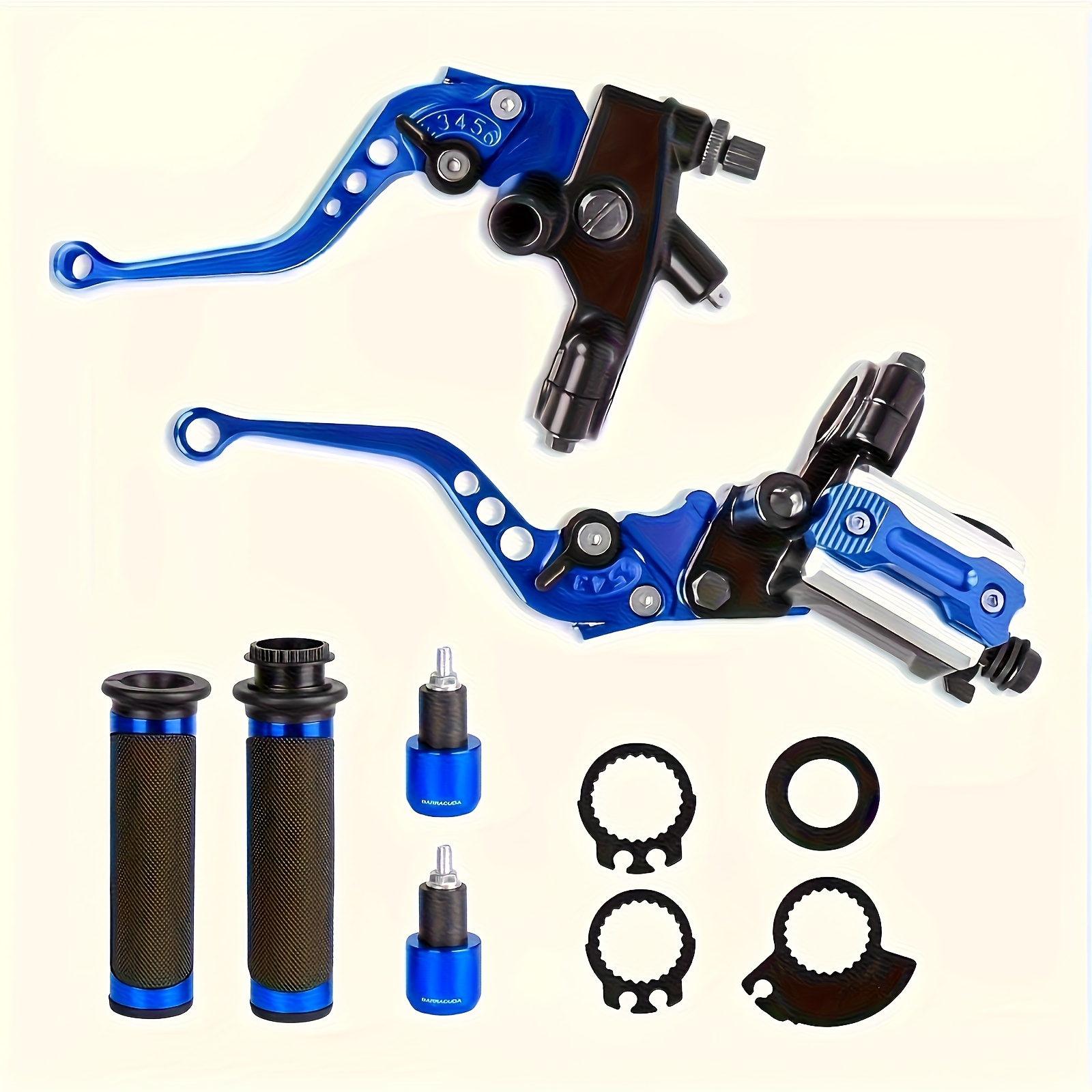 motorcycle handlebar set - brake master cylinder with clutch lever - Image 8