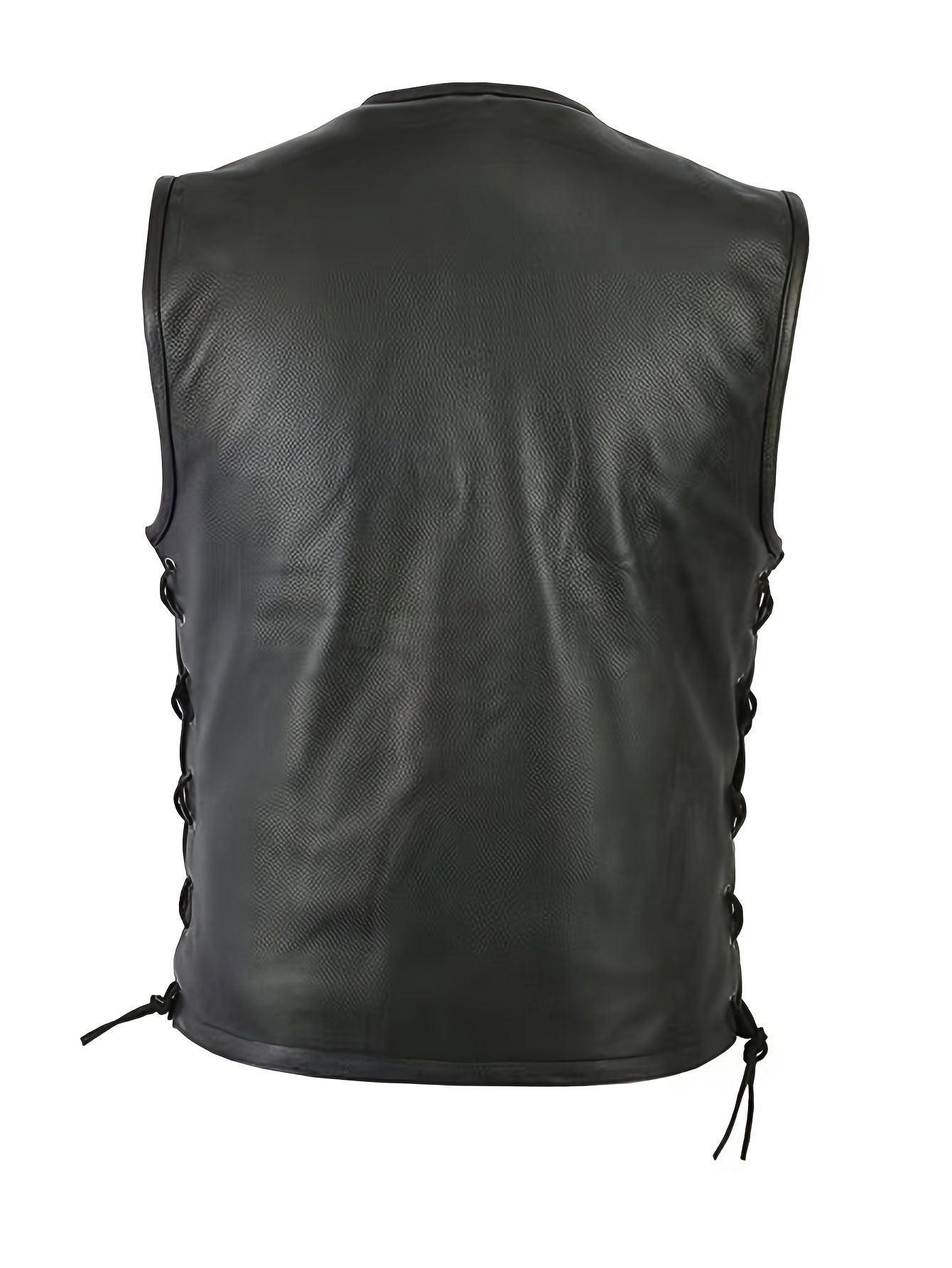 Vintage Motorcycle Vest for Men - Stylish Outwear with Benefits - Image 3