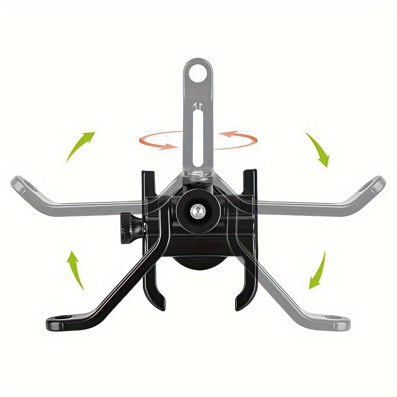 Aluminum Alloy Motorcycle Phone Holder - Image 9