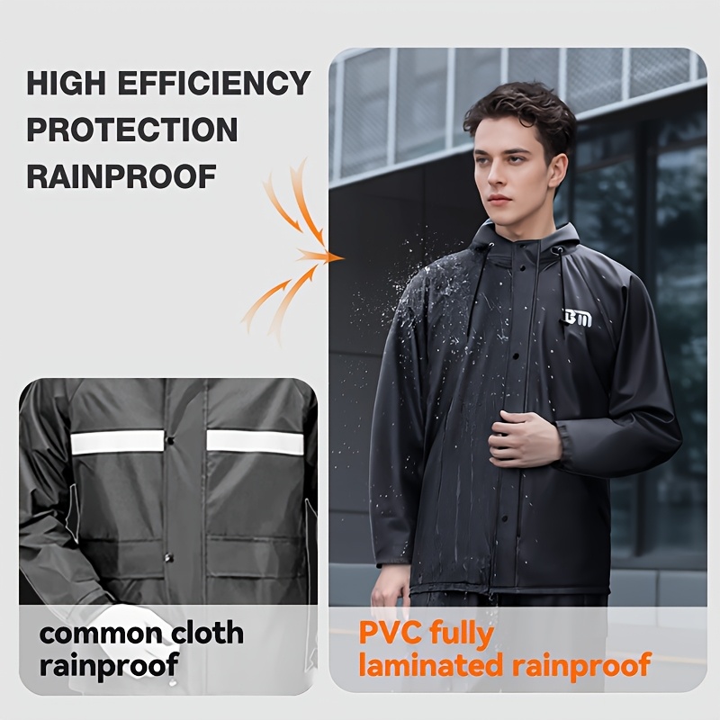 BM Raincoat and Pants for Men - Image 6