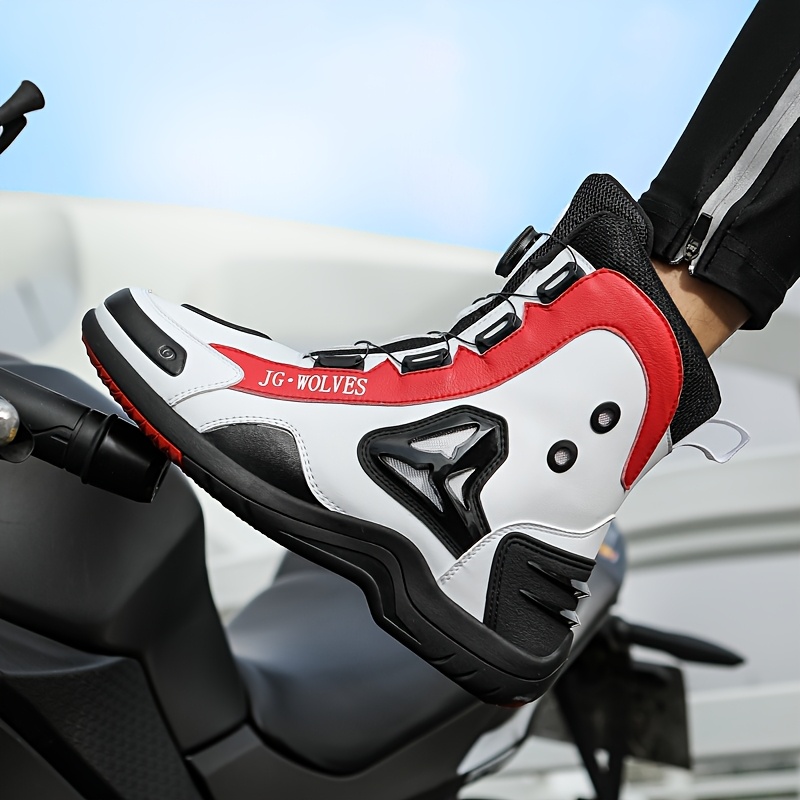 JGWOLVES motorcycle boots motorcycle shoes Men's boots - Image 11