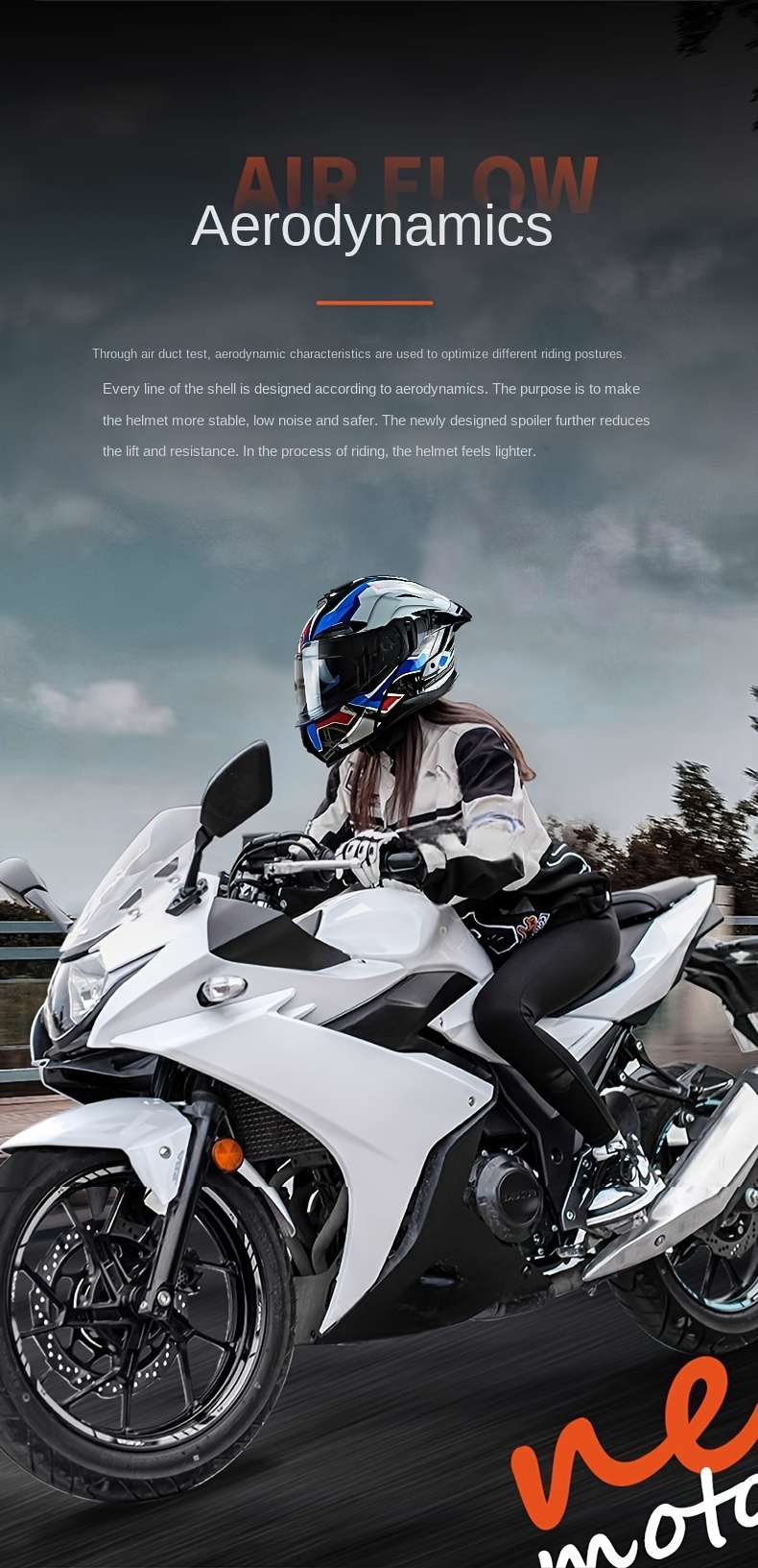 Dual Visor Motorcycle Helmet, Stylish Design, ABS Material, Flip-Up, Unisex Helmet