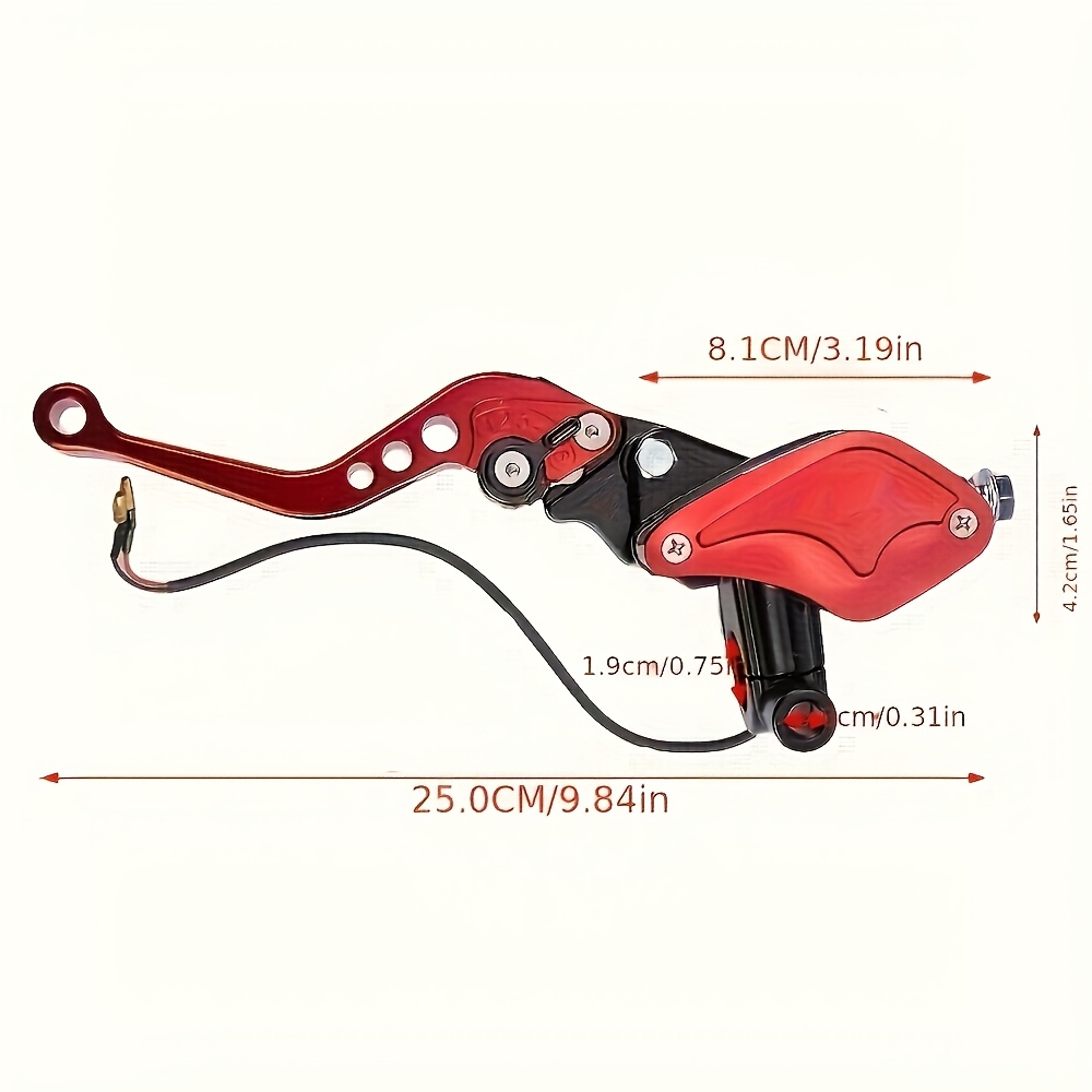 2pcs CNC Aluminum Adjustable Motorcycle Brake & Clutch Lever - Image 2