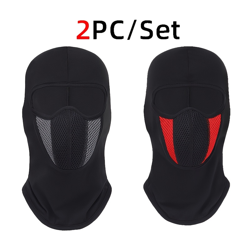 2pcs Unisex Windproof Motorcycle Balaclava Face Masks - Image 10