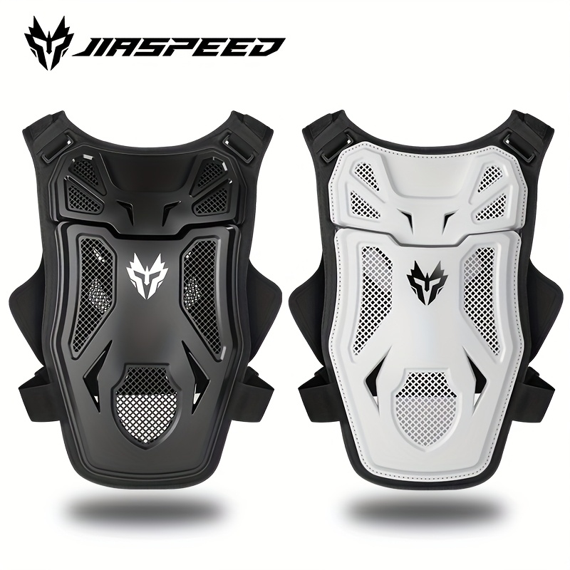 Motorcycle PE vest with adjustable shoulder straps, foam padding - Image 5