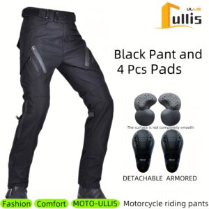 Motorcycle riding pants, high waist, rider biker pants