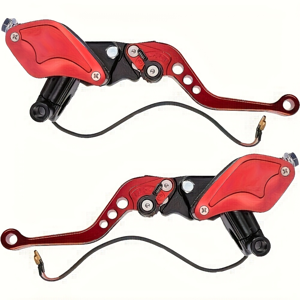 2pcs CNC Aluminum Adjustable Motorcycle Brake & Clutch Lever - Image 13
