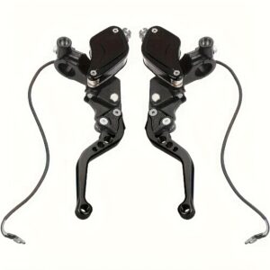 2pcs CNC Aluminum Adjustable Motorcycle Brake & Clutch Lever