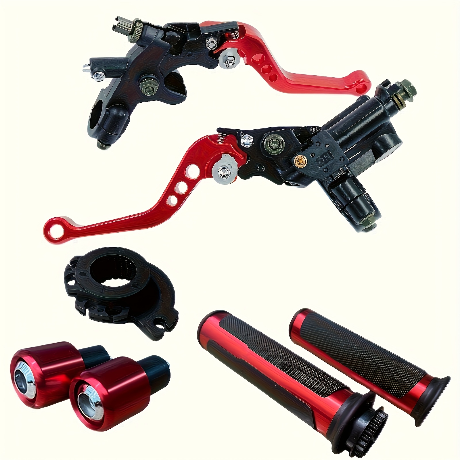 motorcycle handlebar set - brake master cylinder with clutch lever - Image 5