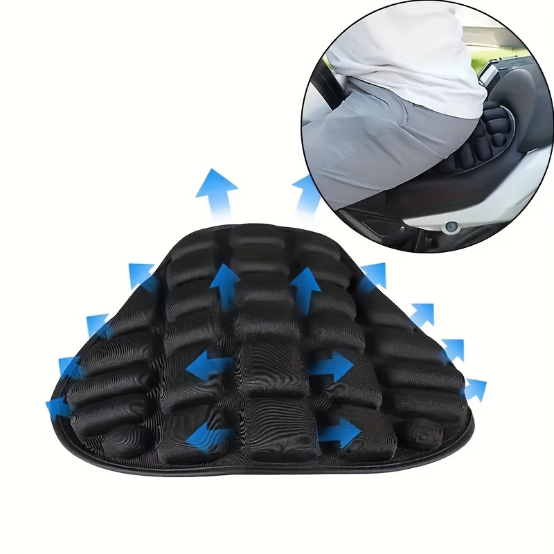 3D Gel Motorcycle Seat Cushion (Universal Fit) - Image 5