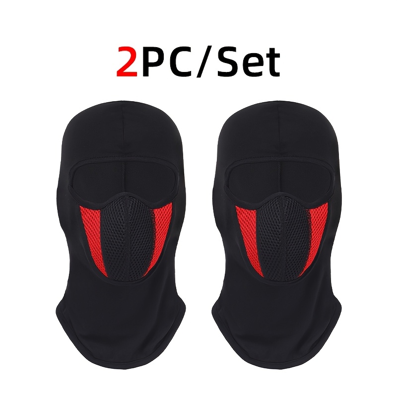 2pcs Unisex Windproof Motorcycle Balaclava Face Masks - Image 7