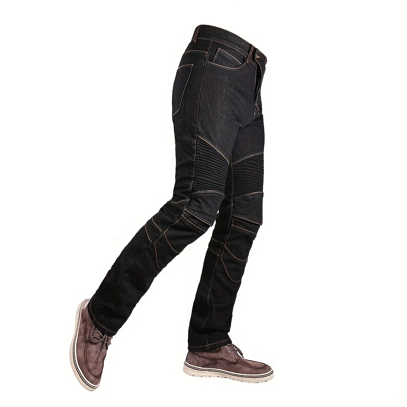 Fashion Motorcycle Denim Riding Pants - Motorcycle Riding Pants, Motorcycle Riding Jeans, Comfortable Motorcycle Riding and Daily Wear, Breathable Motorcycle Riding Pants.
