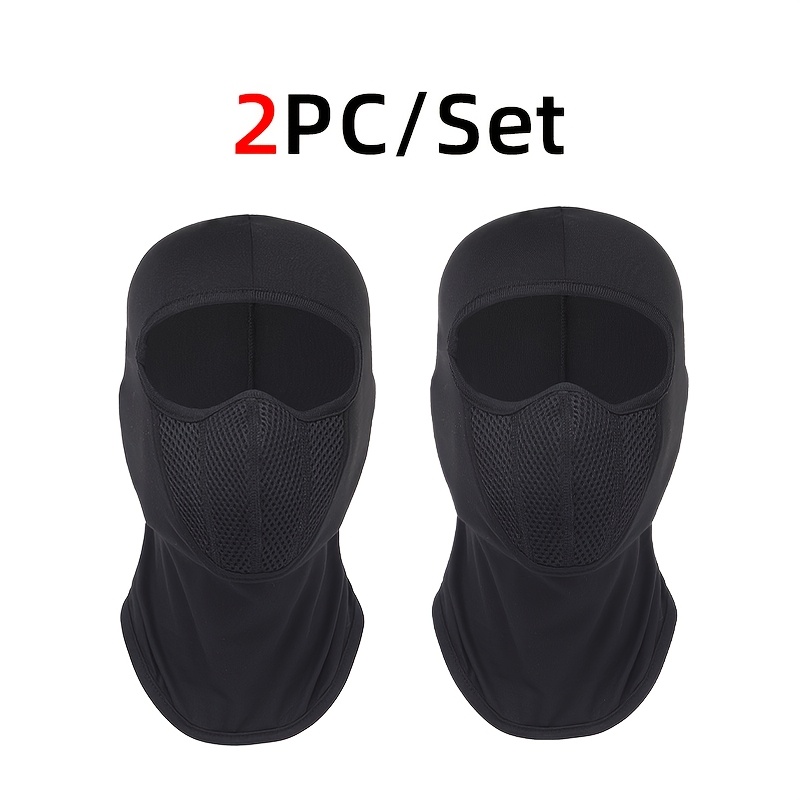 2pcs Unisex Windproof Motorcycle Balaclava Face Masks - Image 2