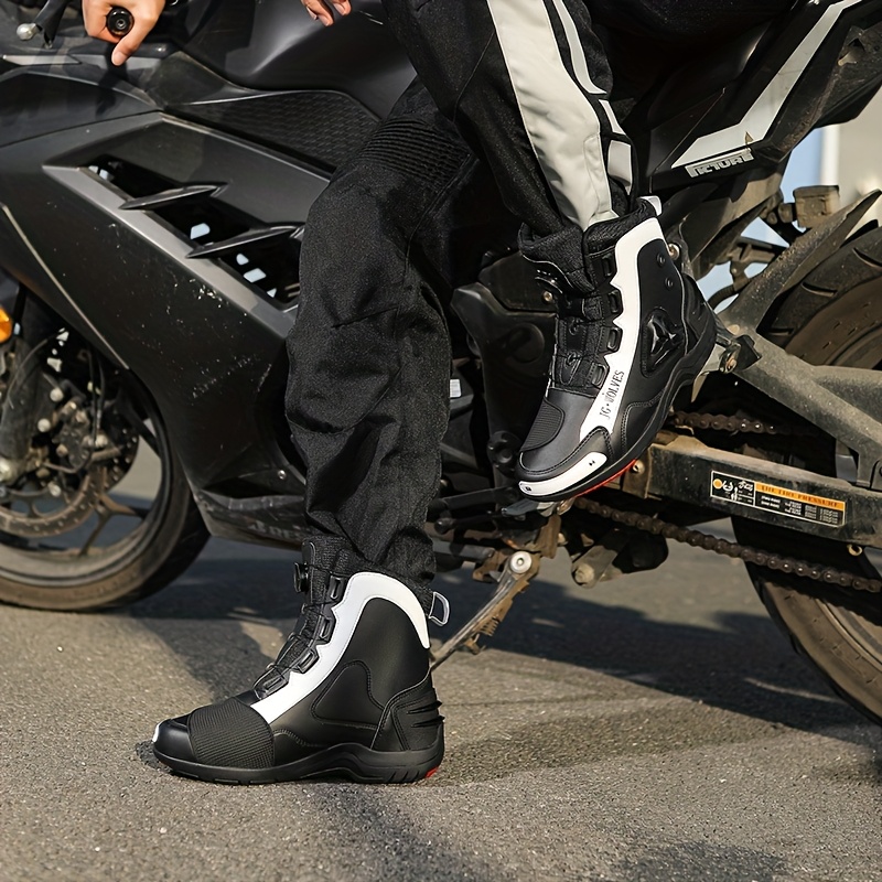 JGWOLVES motorcycle boots motorcycle shoes Men's boots - Image 7