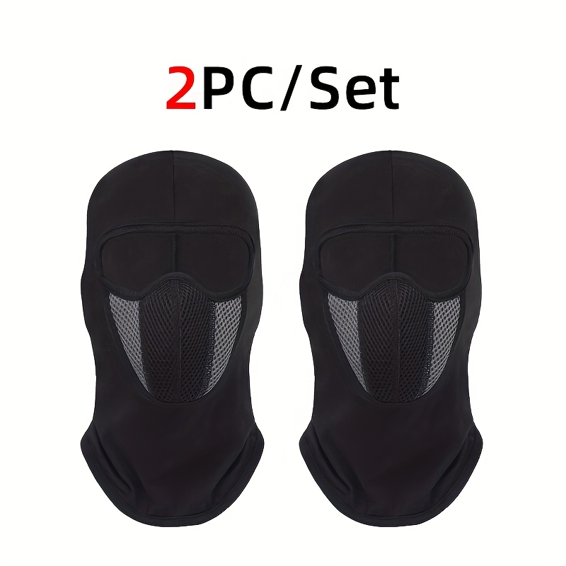 2pcs Unisex Windproof Motorcycle Balaclava Face Masks - Image 11