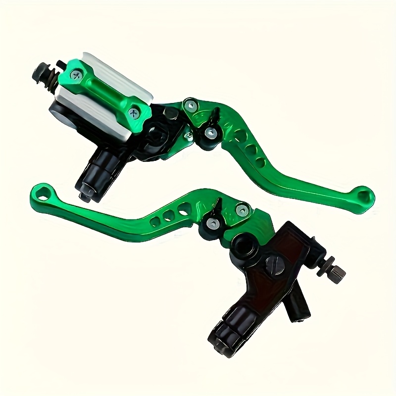 High-end engineering motorcycle handlebar set - 7/8 inch (22mm) brake master cylinder with clutch lever, CNC aluminum alloy, adjustable design suitable for street sports motorcycles 3 color sets available