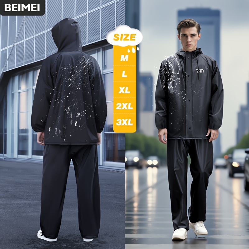 BM Raincoat and Pants for Men - Image 9