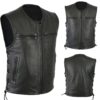 Vintage Motorcycle Vest for Men - Stylish Outwear with Benefits