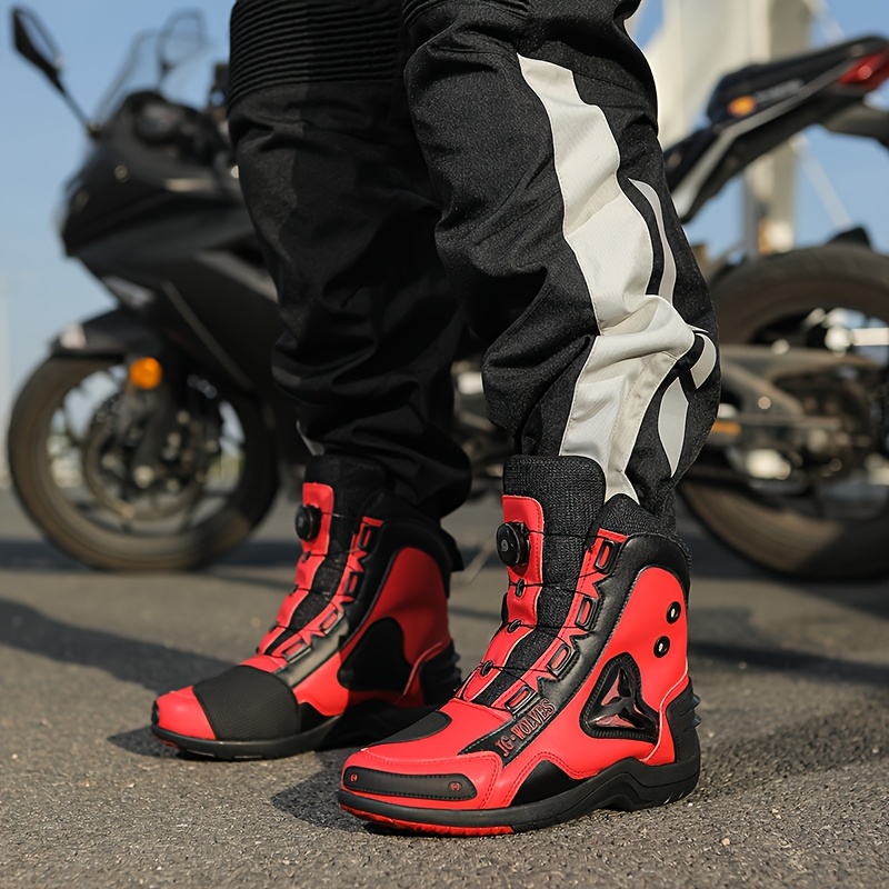 JGWOLVES motorcycle boots motorcycle shoes Men's boots - Image 5