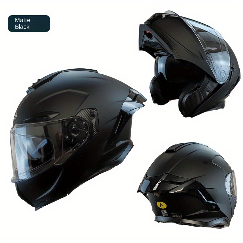 Dual Visor Motorcycle Helmet - Image 5