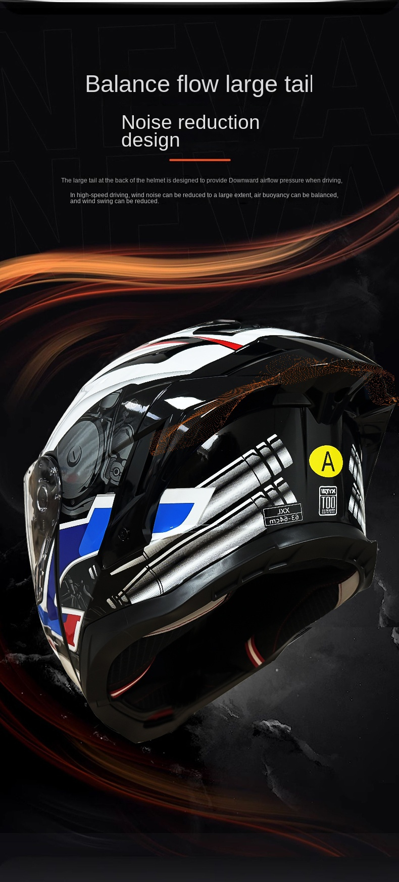 Dual Visor Motorcycle Helmet, Stylish Design, ABS Material, Flip-Up, Unisex Helmet