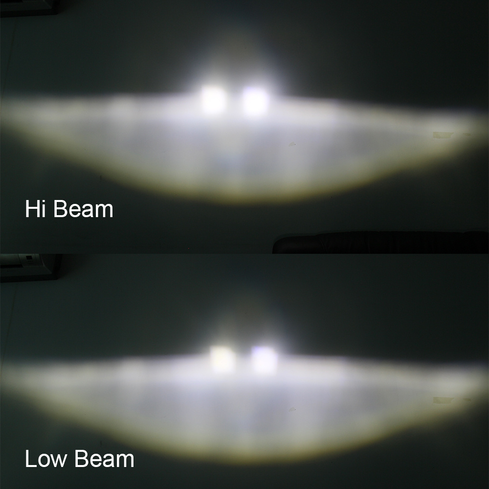 14.61cm LED Motorcycle Headlight - High/Low Beam, DRL & Turn Signal, Fit for Dyna Softail, Sportster, Iron 883, FXCW - 12V, No Battery Needed, Motorcycle Lighting Upgrade, Sleek Headlight Design, Durable Construction