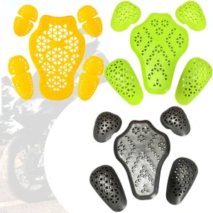 5x Motorcycle Jacket Armor Inserts Motorcycle Back Protector
