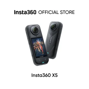 Insta360 X5 – Waterproof 8K 360° Action Camera, Leading Low Light