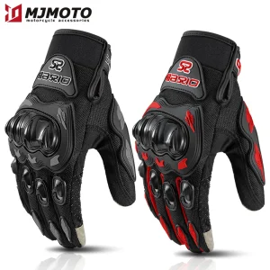 Summer Breathable Full Finger Motorcycle Gloves