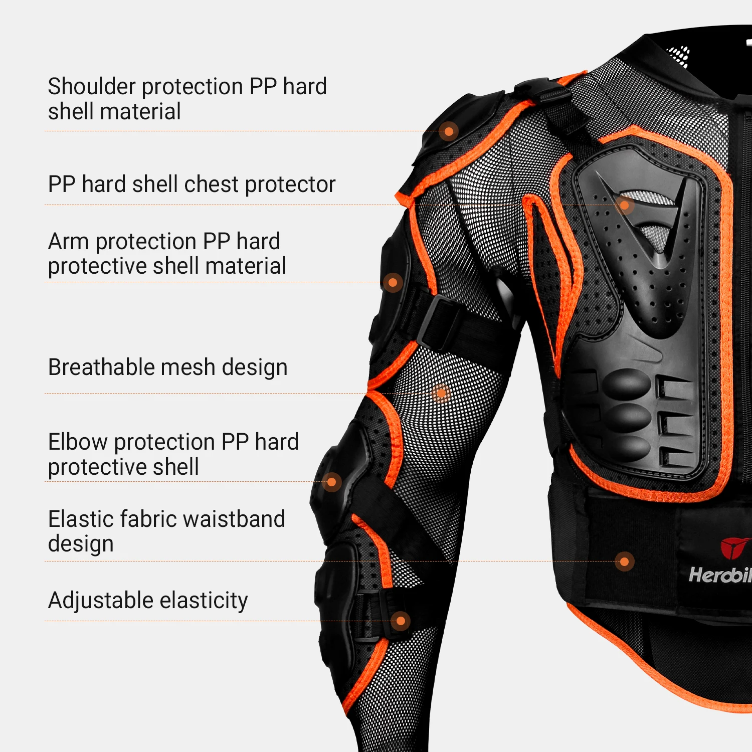 Full Body Armor Protection Jackets Motocross - Image 5